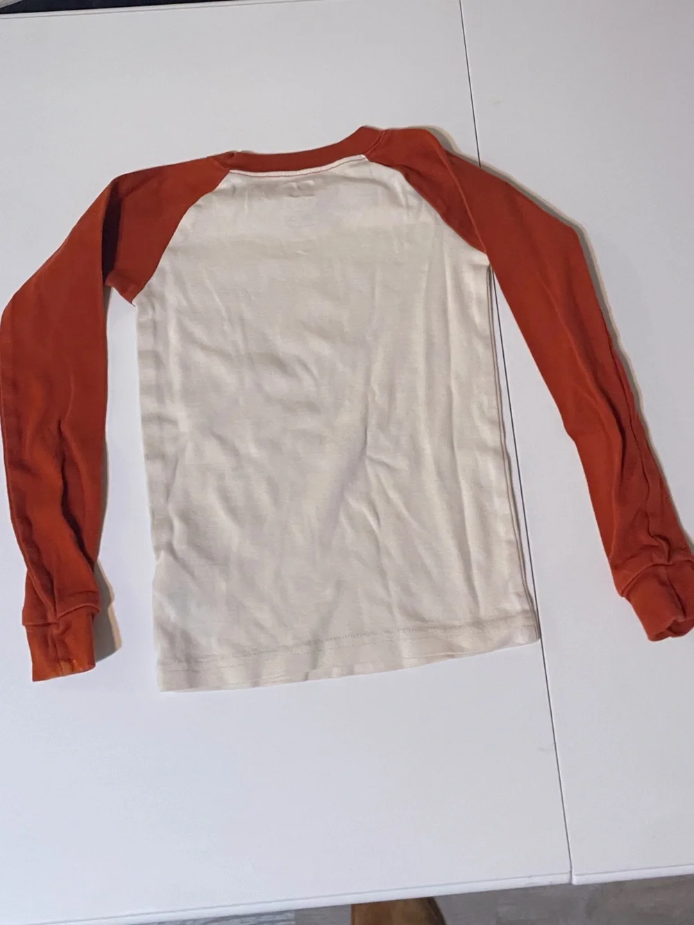 Kids 'Thankful for My Family' Long-Sleeve Thanksgiving Top - Cream & Rust 3T